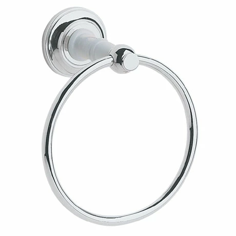 Heritage Bathrooms Heritage - Clifton Towel Ring - Chrome - ACC01 1 Heritage Bathrooms Heritage - Clifton Towel Ring - Chrome - ACC01