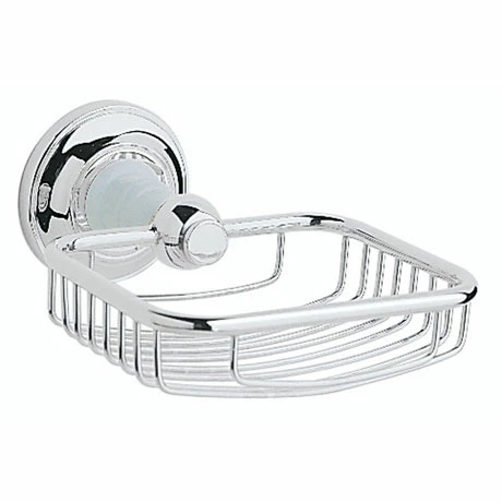 Heritage Bathrooms Heritage - Clifton Soap Basket - Chrome - ACC14 1 Heritage Bathrooms Heritage - Clifton Soap Basket - Chrome - ACC14