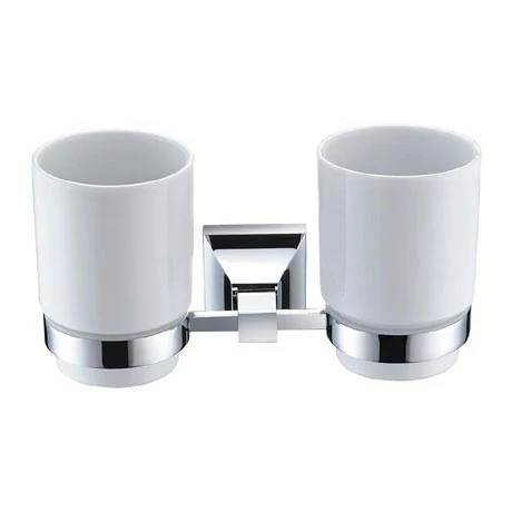 Heritage Bathrooms Heritage Chancery Double Tumbler & Holder - Chrome - ACHDTHC 1 Heritage Bathrooms Heritage Chancery Double Tumbler & Holder - Chrome - ACHDTHC
