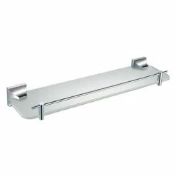 Heritage Bathrooms Heritage Chancery Single Glass Shelf - Chrome - ACHSGSC