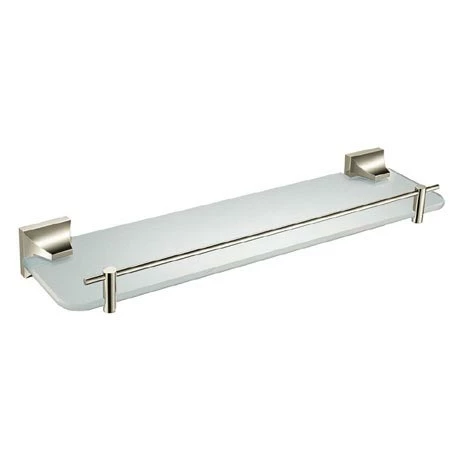 Heritage Bathrooms Heritage Chancery Single Glass Shelf - Vintage Gold - ACHSGSG 1 Heritage Bathrooms Heritage Chancery Single Glass Shelf - Vintage Gold - ACHSGSG