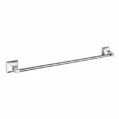Heritage Bathrooms Heritage Chancery Single Towel Rail - Chrome - ACHSTRC