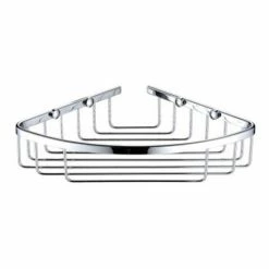 Heritage Bathrooms Heritage Corner Wire Basket - Chrome - ACOB02C