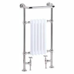 Heritage Bathrooms Heritage - Baby Clifton Heated Towel Rail - Chrome - AHC80