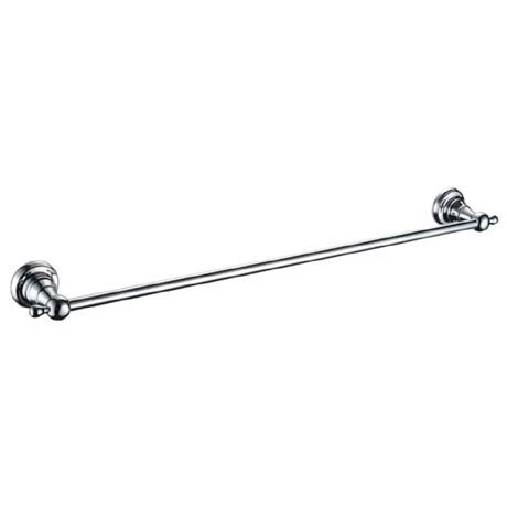 Heritage Bathrooms Heritage Holborn Single Towel Rail - Chrome - AHOSTRC Heritage Bathrooms Heritage Holborn Single Towel Rail - Chrome - AHOSTRC -Heritage Bathrooms shop AHOSTRC P