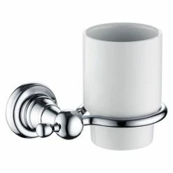 Heritage Bathrooms Heritage Holborn Tumbler & Holder - Chrome - AHOTUHC