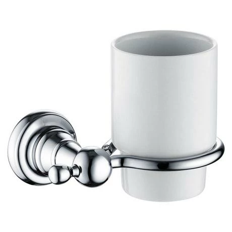 Heritage Bathrooms Heritage Holborn Tumbler & Holder - Chrome - AHOTUHC 1 Heritage Bathrooms Heritage Holborn Tumbler & Holder - Chrome - AHOTUHC