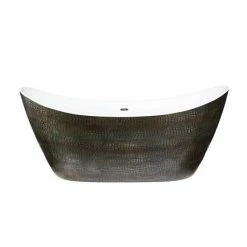 Heritage Bathrooms Heritage Alderley Croc Skin Effect Freestanding Acrylic Bath (1730 X 730mm) 5 Heritage Bathrooms Heritage Alderley Croc Skin Effect Freestanding Acrylic Bath (1730 X 730mm) -Heritage Bathrooms shop BALFS00CRC D2 460