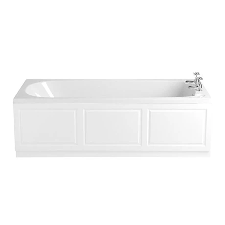 Heritage Bathrooms Heritage Dorchester Single Ended 2TH Bath With Solid Skin (1700x700mm) 1 Heritage Bathrooms Heritage Dorchester Single Ended 2TH Bath With Solid Skin (1700x700mm)