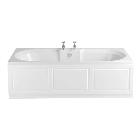 Heritage Bathrooms Heritage Dorchester Double Ended 2TH Bath With Solid Skin (1700x750mm) 1 Heritage Bathrooms Heritage Dorchester Double Ended 2TH Bath With Solid Skin (1700x750mm)