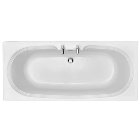 Heritage Bathrooms Heritage Dorchester Double Ended 2TH Bath With Solid Skin (1800x800mm) 3 Heritage Bathrooms Heritage Dorchester Double Ended 2TH Bath With Solid Skin (1800x800mm) - Image 3