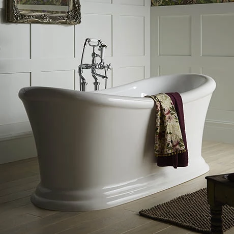 Heritage Bathrooms Heritage Orford 1700 X 740mm Double Ended Slipper Roll Top Bath 1 Heritage Bathrooms Heritage Orford 1700 X 740mm Double Ended Slipper Roll Top Bath