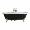 Heritage Bathrooms Heritage Buckingham Roll Top Cast Iron Bath (1700x770mm) With Feet