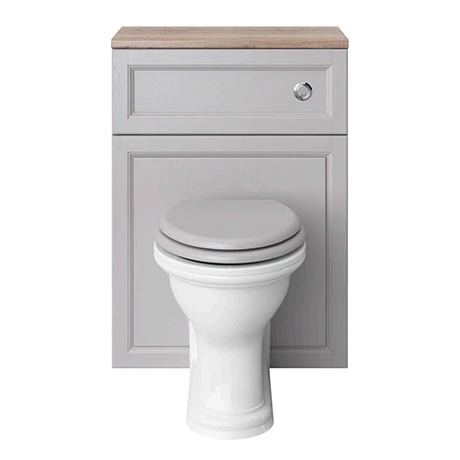 Heritage Bathrooms Heritage Caversham 600mm WC Unit - Dove Grey Heritage Bathrooms Heritage Caversham 600mm WC Unit - Dove Grey -Heritage Bathrooms shop FFDGRWCU600 P
