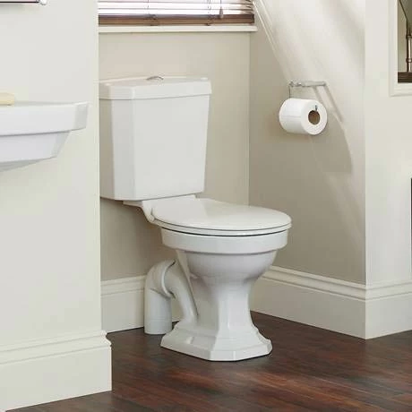 Heritage Bathrooms Heritage Granley Deco 4-Piece Traditional Bathroom Suite 2 Heritage Bathrooms Heritage Granley Deco 4-Piece Traditional Bathroom Suite - Image 2