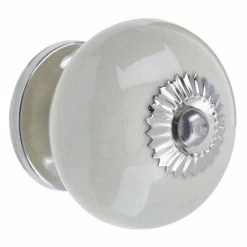 Heritage Bathrooms Heritage Ceramic Door Knob Cream - FKNCE01