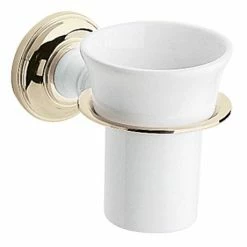 Heritage Bathrooms Heritage - Clifton Tumbler & Holder - Vintage Gold - ACA03