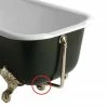 Heritage Bathrooms Heritage - Shallow Trap Bath Waste - Vintage Gold - THA15CI