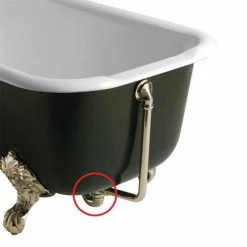 Heritage Bathrooms Heritage - Shallow Trap Bath Waste - Vintage Gold - THA15CI