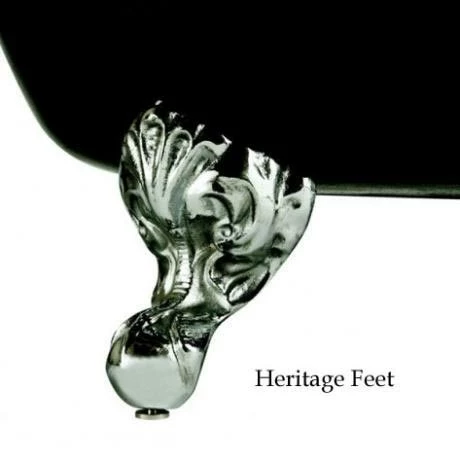 Heritage Bathrooms Heritage Hampshire 2TH Slipper Cast Iron Bath (1700x780mm) with Feet Heritage Bathrooms Heritage Hampshire 2TH Slipper Cast Iron Bath (1700x780mm) With Feet -Heritage Bathrooms shop Heritage Feet 460 1
