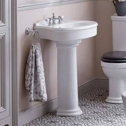 Heritage Bathrooms Heritage Claverton Standard Basin & Pedestal 2 Heritage Bathrooms Heritage Claverton Standard Basin & Pedestal -Heritage Bathrooms shop PCLW05 PCLW09 D2 460