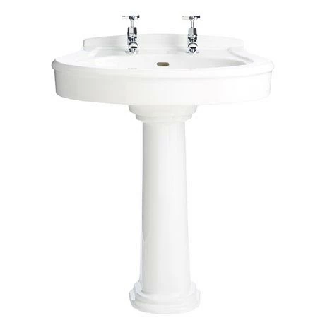 Heritage Bathrooms Heritage Claverton Standard Basin & Pedestal Heritage Bathrooms Heritage Claverton Standard Basin & Pedestal -Heritage Bathrooms shop PCLW05 PCLW09 P