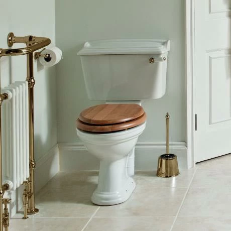 Heritage Bathrooms Heritage - Dorchester Close Coupled WC & Landscape Cistern - Various Lever Options 3 Heritage Bathrooms Heritage - Dorchester Close Coupled WC & Landscape Cistern - Various Lever Options - Image 3