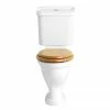 Heritage Bathrooms Heritage - Dorchester Close Coupled Comfort Height WC & Portrait Cistern