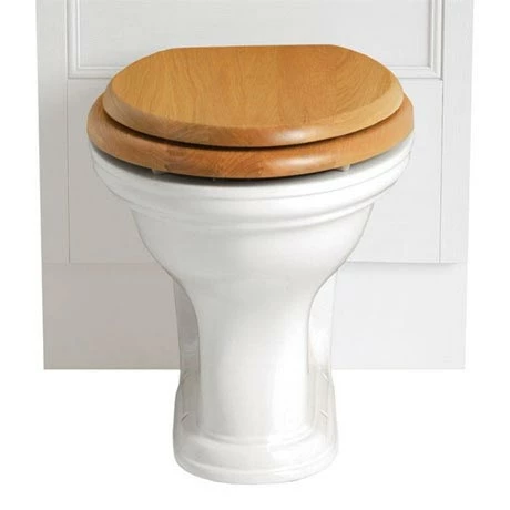 Heritage Bathrooms Heritage - Dorchester Back To Wall WC Pan 1 Heritage Bathrooms Heritage - Dorchester Back To Wall WC Pan