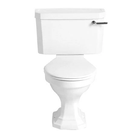 Heritage Bathrooms Heritage - Granley Deco Close Coupled Standard Height WC & Landscape Cistern - Various Lever Options 1 Heritage Bathrooms Heritage - Granley Deco Close Coupled Standard Height WC & Landscape Cistern - Various Lever Options