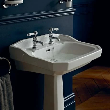 Heritage Bathrooms Heritage - Granley Standard Basin & Tall Pedestal - Various Tap Hole Options Heritage Bathrooms Heritage - Granley Standard Basin & Tall Pedestal - Various Tap Hole Options -Heritage Bathrooms shop PGRW051 PGRW09 D1 460 1