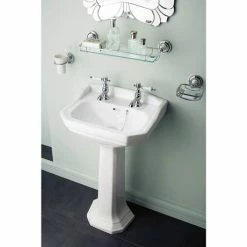 Heritage Bathrooms Heritage - Granley Cloakroom Basin & Pedestal - 1 Or 2 Tap Hole Options 7 Heritage Bathrooms Heritage - Granley Cloakroom Basin & Pedestal - 1 Or 2 Tap Hole Options -Heritage Bathrooms shop PGRW07 PGRW09 D4 460