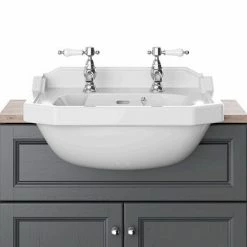 Heritage Bathrooms Heritage Granley Semi-Recessed Basin