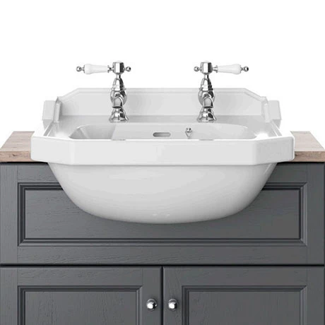 Heritage Bathrooms Heritage Granley Semi-Recessed Basin Heritage Bathrooms Heritage Granley Semi-Recessed Basin -Heritage Bathrooms shop PGRW35 P