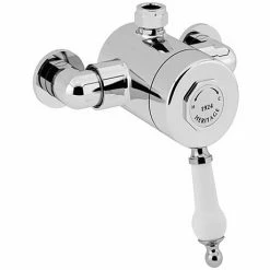 Heritage Bathrooms Heritage Glastonbury Exposed Sequential Shower Valve With Top Outlet Connection - Chrome - SGCT03
