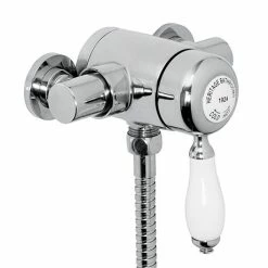Heritage Bathrooms Heritage - Ryde Single Control Exposed Mini Valve With Bottom Outlet - Chrome