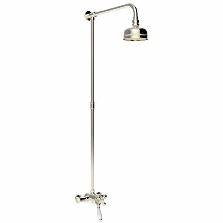 Heritage Bathrooms Heritage - Ryde Dual Control Mini Valve With Fixed Kit - Vintage Gold 1 Heritage Bathrooms Heritage - Ryde Dual Control Mini Valve With Fixed Kit - Vintage Gold