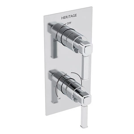 Heritage Bathrooms Heritage Somersby Concealed Dual Control Valve - SSOBC01 1 Heritage Bathrooms Heritage Somersby Concealed Dual Control Valve - SSOBC01