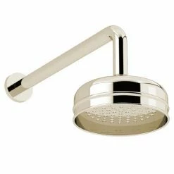 Heritage Bathrooms Heritage Premium 6" Fixed Head Kit - Vintage Gold - STA19