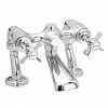 Heritage Bathrooms Heritage - Dawlish Bath Filler - Chrome - TDCC072