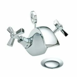 Heritage Bathrooms Heritage - Gracechurch Mono Basin Mixer With Pop-up Waste - TGRDC04