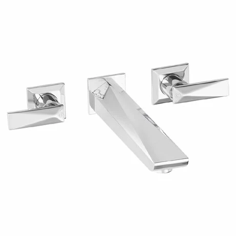 Heritage Bathrooms Heritage - Hemsby 3 Hole Wall Mounted Bath Filler - THPC11 Heritage Bathrooms Heritage - Hemsby 3 Hole Wall Mounted Bath Filler - THPC11 -Heritage Bathrooms shop THPC11 PN