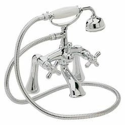 Heritage Bathrooms Heritage - Ryde Bath Shower Mixer - Chrome - TRHC02