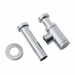 Heritage Bathrooms Heritage - Shaker Bottle Trap - Chrome - TSC19