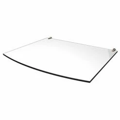 Heritage Bathrooms Heritage Abingdon Victoria Washstand Glass Shelf - Vintage Gold - WGABVICVG