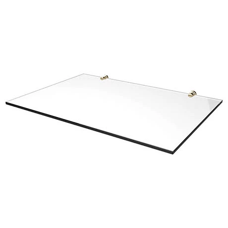 Heritage Bathrooms Heritage Abingdon 800mm Wynwood Washstand Glass Shelf - Vintage Gold - WGABWYN8VG Heritage Bathrooms Heritage Abingdon 800mm Wynwood Washstand Glass Shelf - Vintage Gold - WGABWYN8VG -Heritage Bathrooms shop WGABWYN8VG P 1